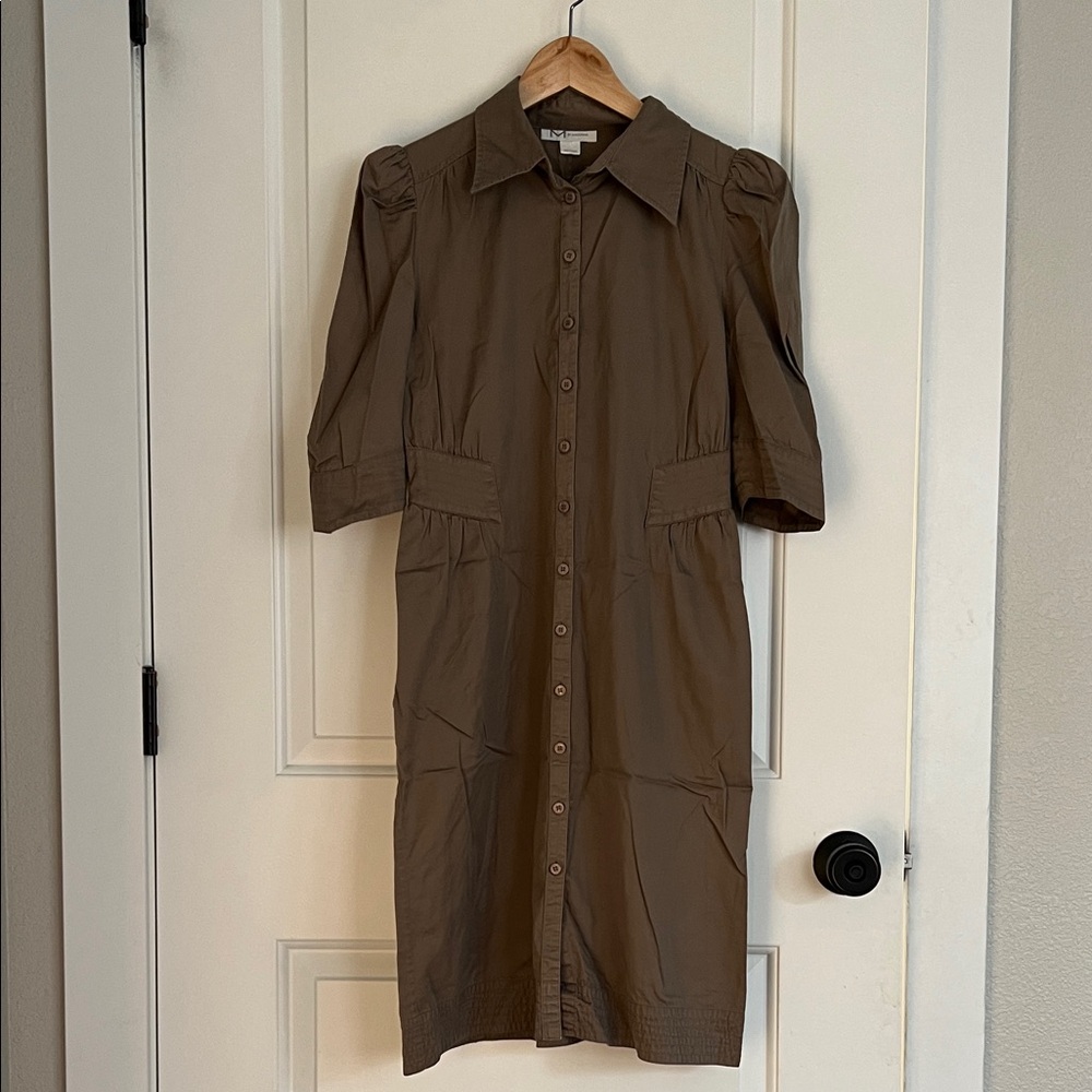 M by Madonna cotton button down dress from H&M